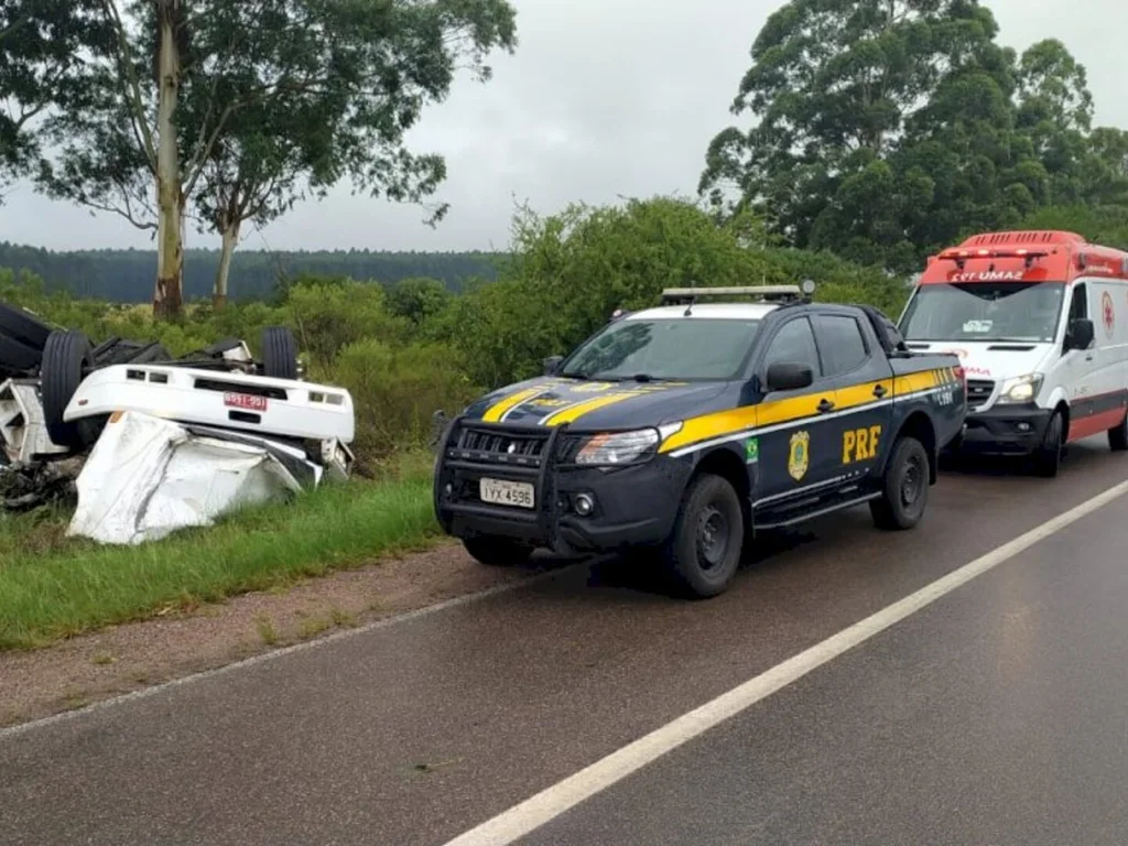 PRF atende acidente com óbito em Bagé