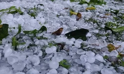 Queda de granizo assusta os bageenses