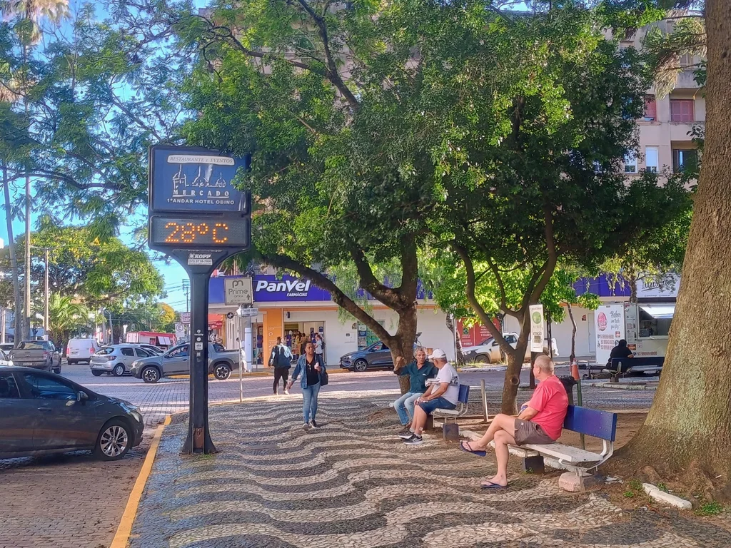 Onda de calor eleva temperaturas