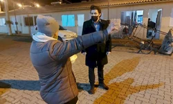 Luciano Hang visita terreno em Bagé