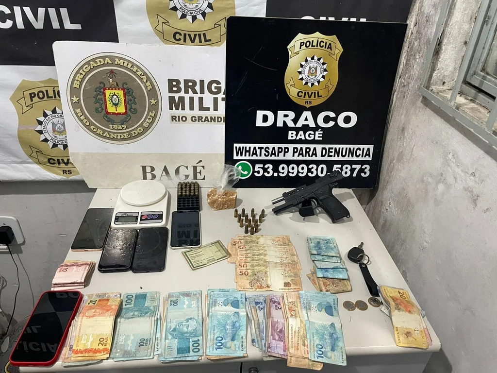 Irmãos são presos com mais de 1,7 mil porções de crack