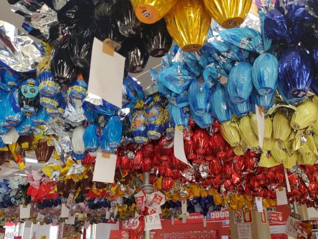Venda de barras e bombons deve ser 15% maior nesta Páscoa