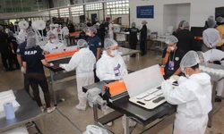 Policiais Penais fazem capacitação com espingarda calibre 12