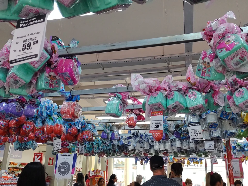 Procura por chocolates foi intensa às vésperas