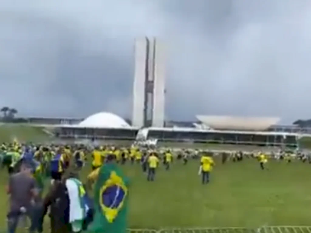 Forças de segurança controlam situação no STF