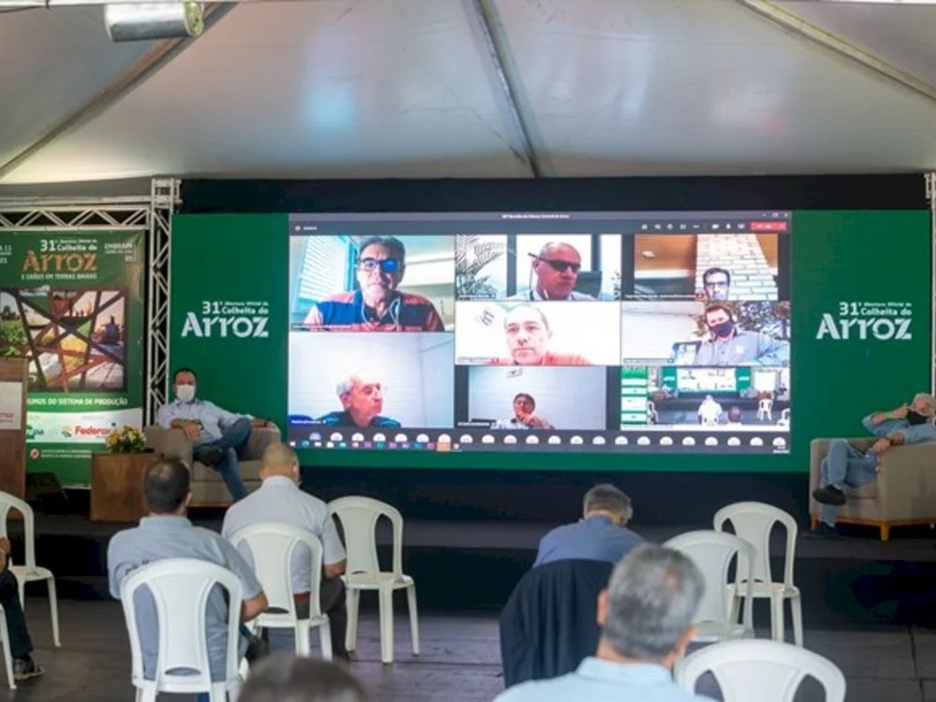 Painéis e reuniões ocorrerão na Abertura da Colheita do Arroz