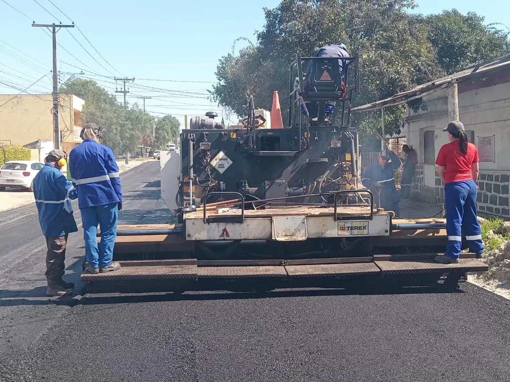 Começa revitalização de ruas e instalação de redutores no Getúlio Vargas