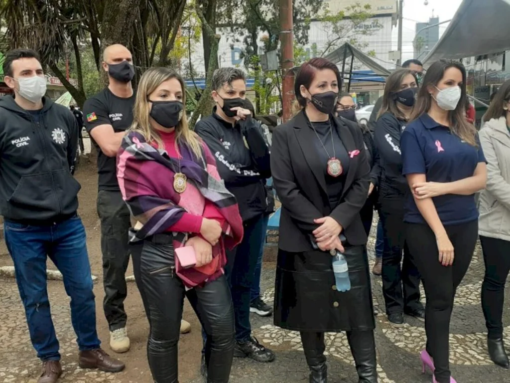 Ação integrada chama atenção para a violência contra a mulher