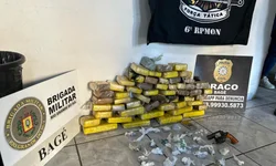 Jovem é preso no Getúlio Vargas com pistola 7.65