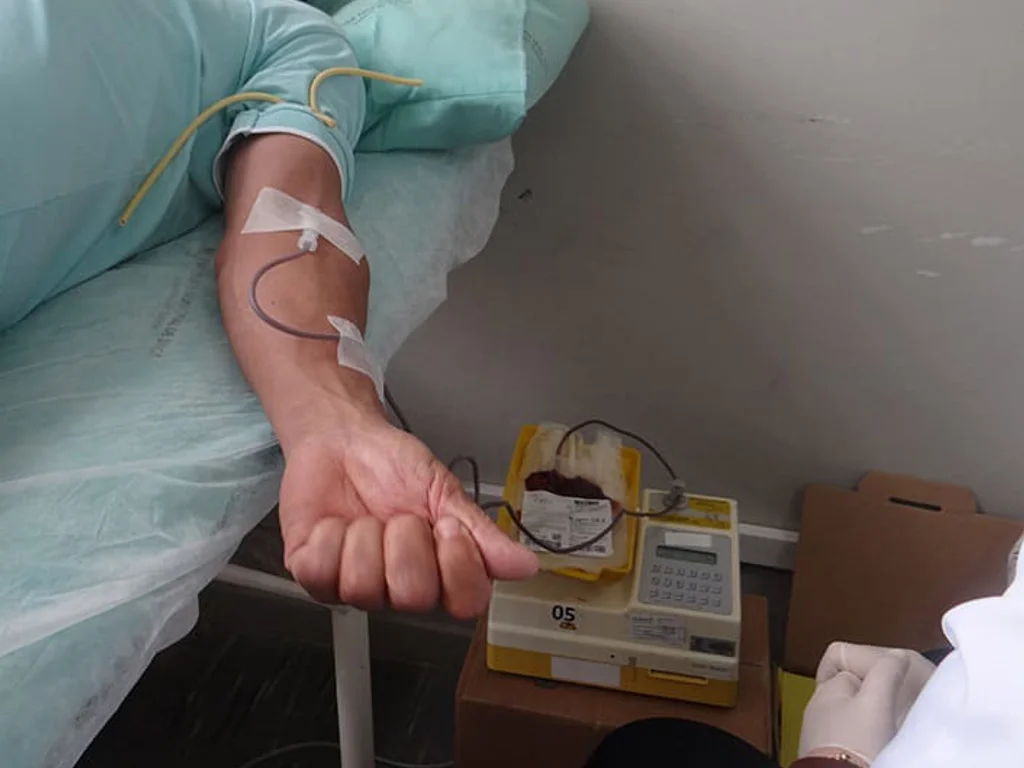 Última coleta de sangue de 2025 registra 90 doadores