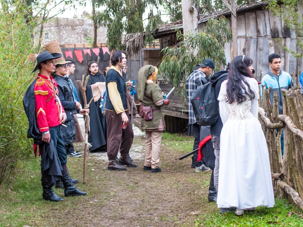 Diversão, fantasia e amizade em um dia inesquecível