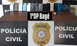 Polícia Civil apreende 15 celulares em cela do Presídio