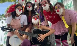 PalhaSUS do Pampa leva ação cultural a lar de idosos 