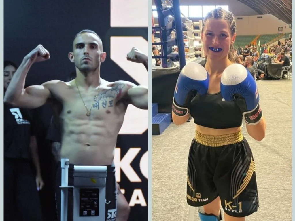 Iuri Mesquita e Luyne Smiliantzh, o casal que mira o título mundial de kickboxing em Sheffield