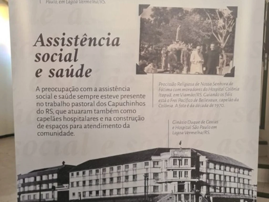 Bagé recebe exposição dos freis Capuchinhos