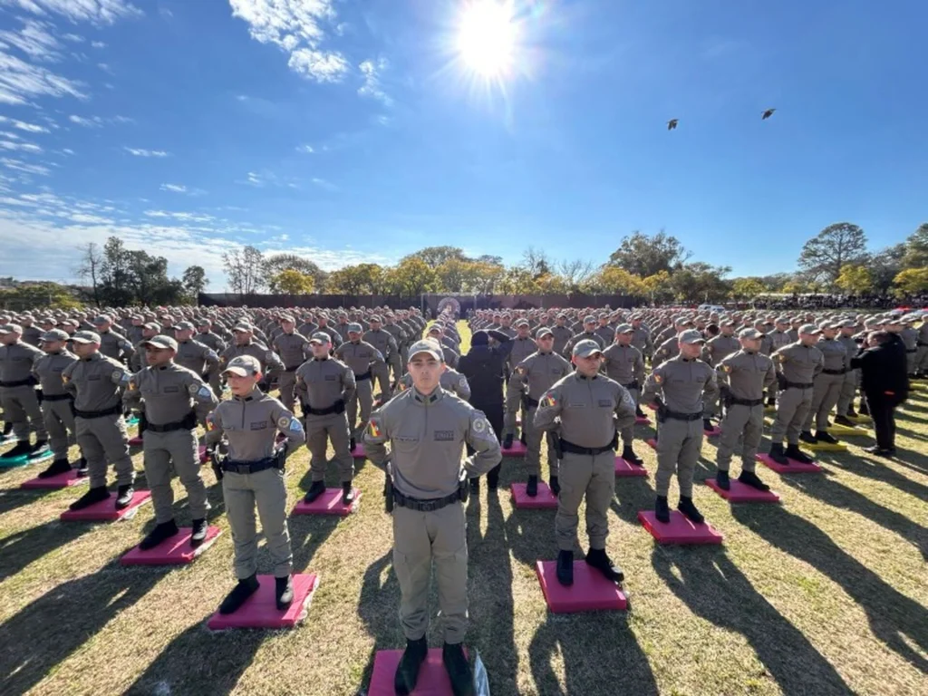 Brigada Militar recebe 539 novos soldados e 70 viaturas