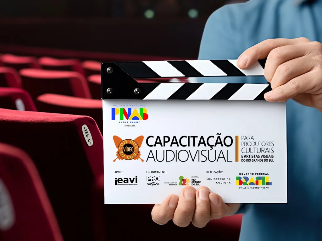 Curso gratuito de audiovisual abre inscrições para 120 artistas e produtores