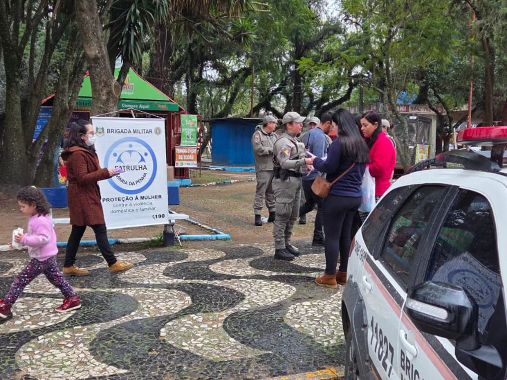 Patrulha Maria da Penha intensifica apoio a vítimas em Bagé