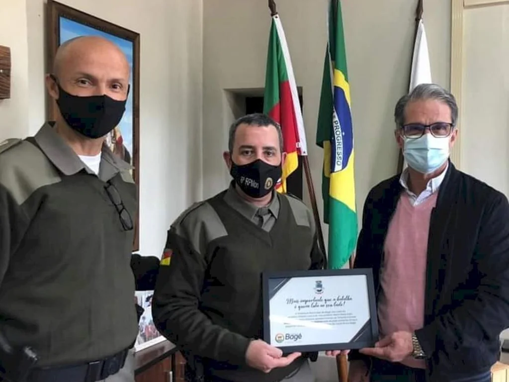 Reconhecimento ao trabalho da Brigada Militar