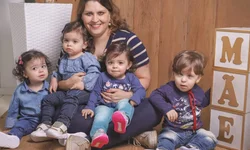 Desafios e resiliência são destaques na jornada de mãe de quadrigêmeos
