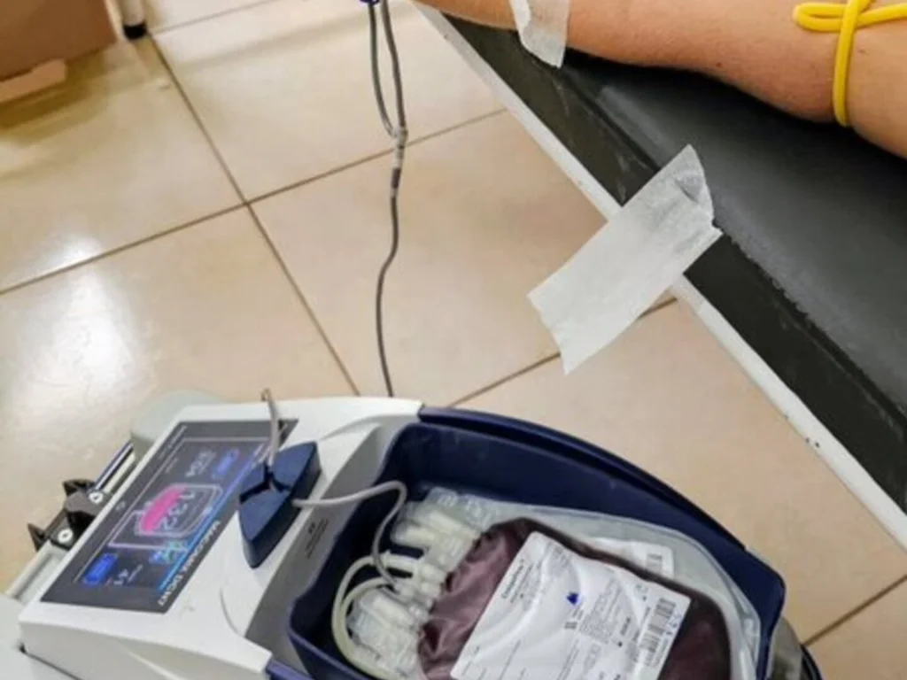 Coleta soma apenas 61 bolsas de sangue