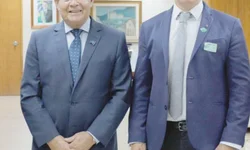 O giro de Mourão pelas obras de Bagé