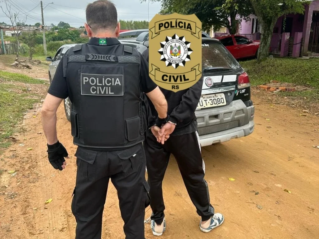 Assaltante é preso pela Polícia Civil no bairro Arvorezinha