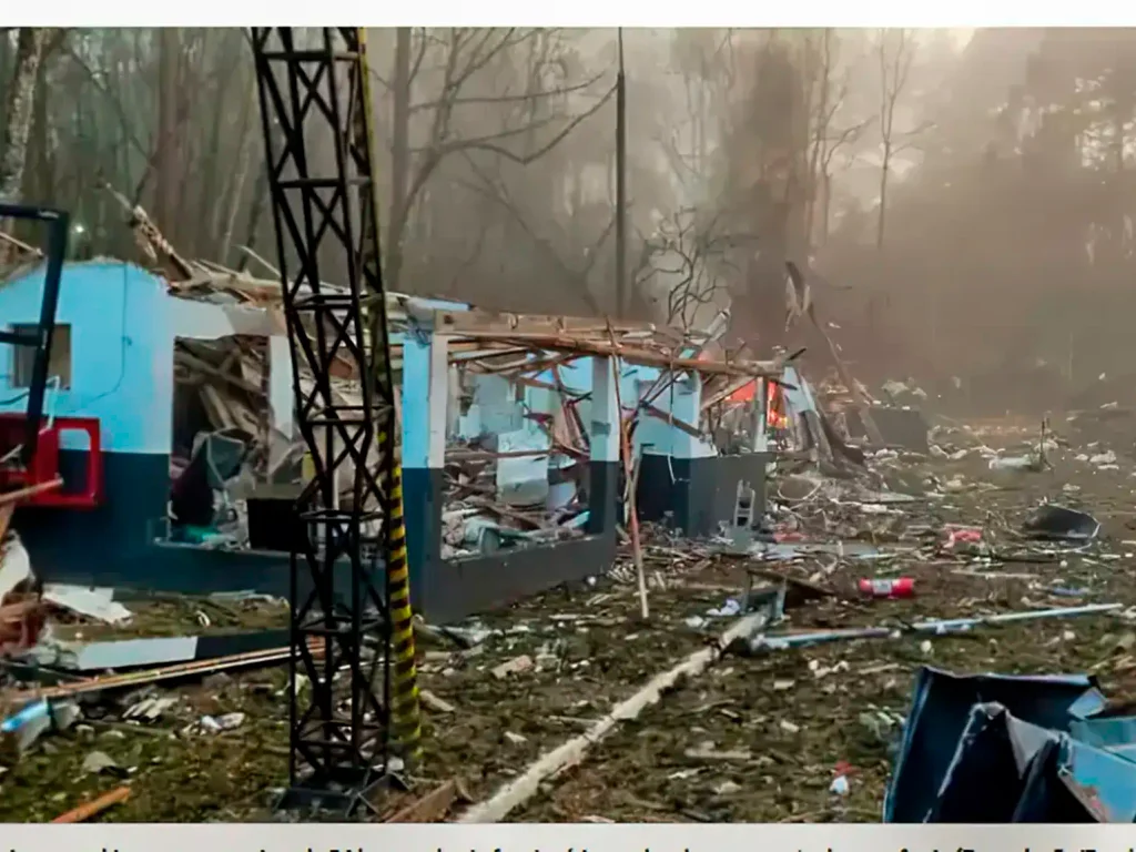 Explosão em Fábrica