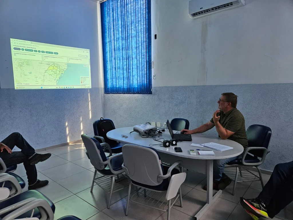 Santa Rasa chega a déficit de 5,4 metros