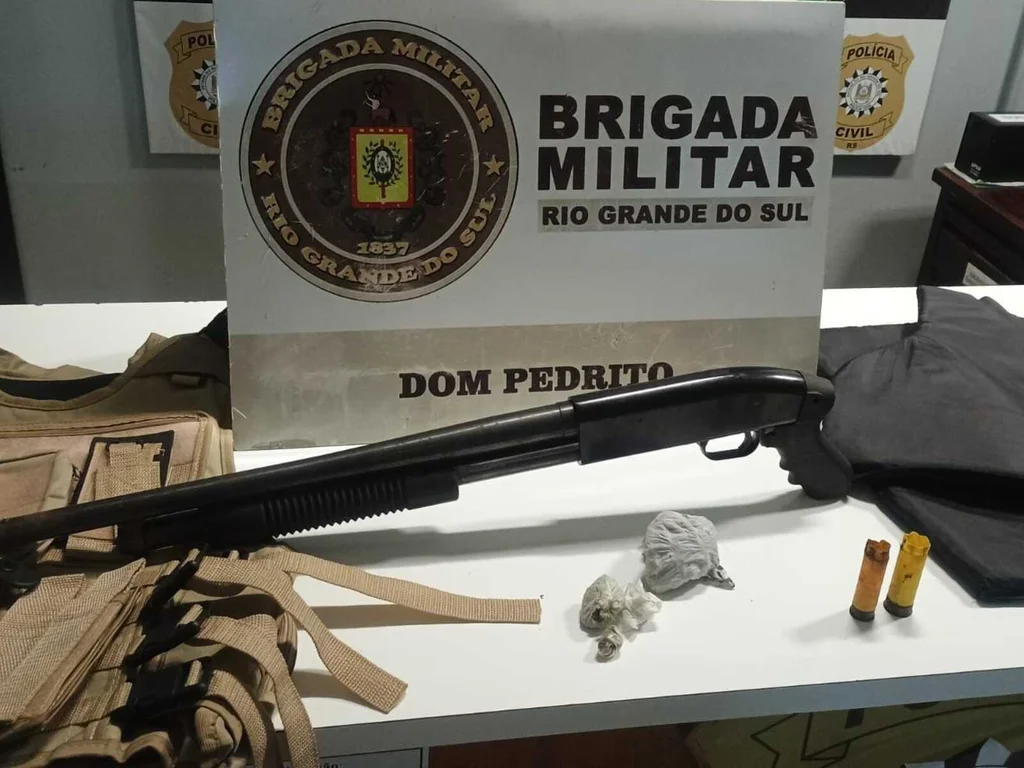 Polícia apreende espingarda em Dom Pedrito