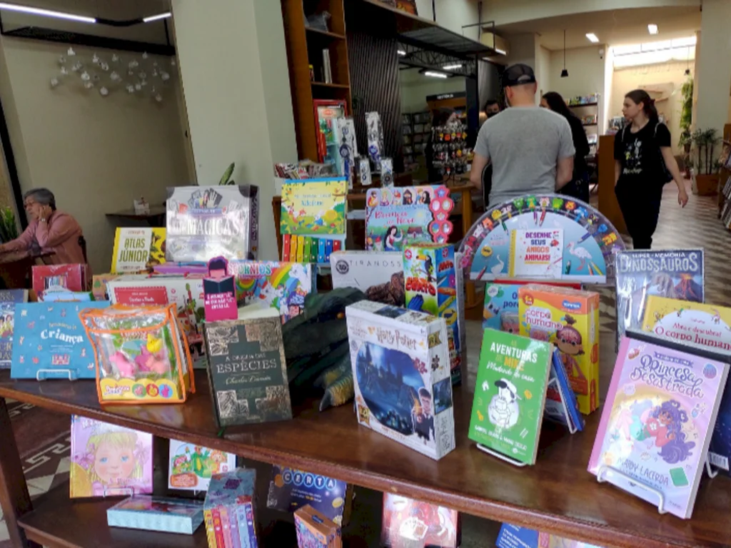 Livros são opção para o Dia das Crianças