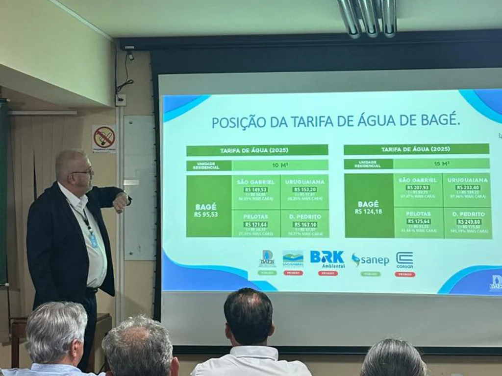 Daeb explica reajuste de 33,9% na tarifa de água e esgoto