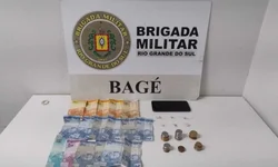 Brigada Militar apreende drogas e dinheiro