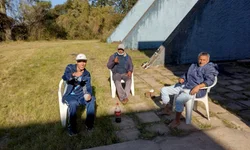 Aeronave recebe o batismo na pista do aeroporto