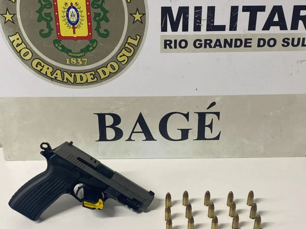 Brigada Militar prende homem por porte ilegal