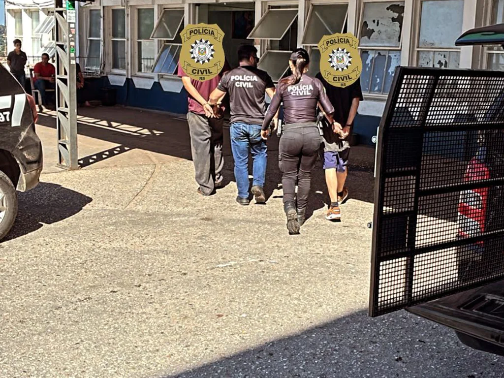 Irmãos são presos por tentativa de homicídio contra família