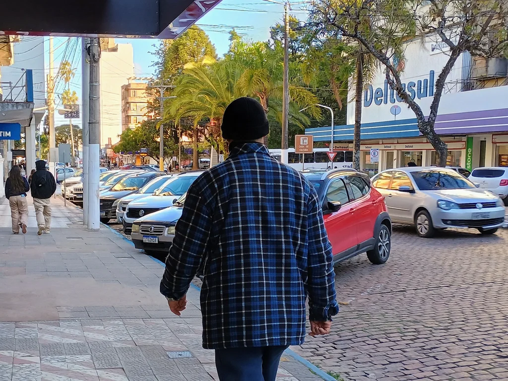 Massa de ar polar derruba as temperaturas