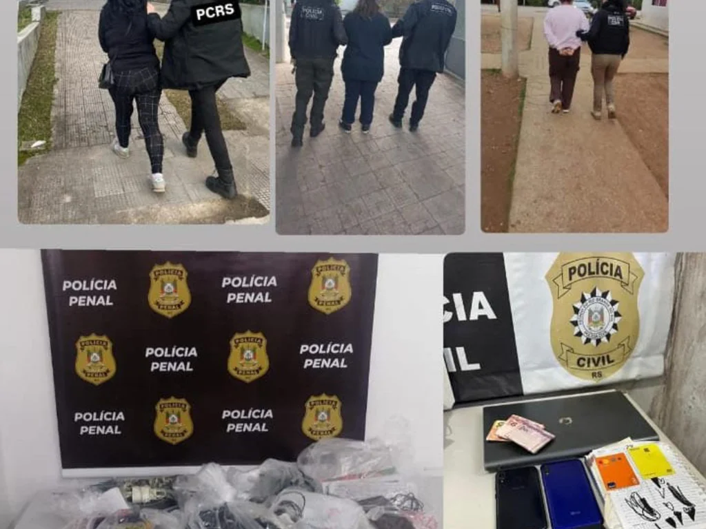 Operação combate golpes praticados por detentos em Bagé e região