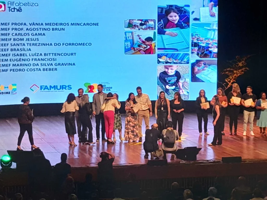 Escolas da região são destaques no Prêmio Alfabetiza Tchê