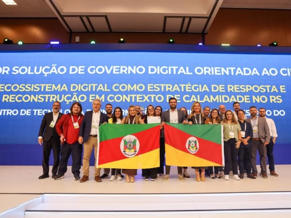 RS conquista prêmio em excelência em governo digital