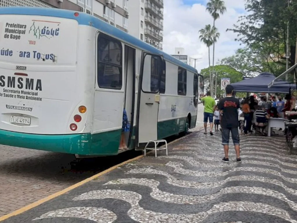 Bagé terá unidade móvel neste sábado de vacinação