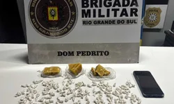 PRF prende homem com cocaína em baú de tele-entrega
