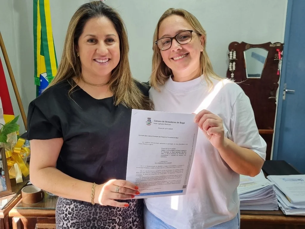 Vereadoras protocolam projeto de Lei de Acessibilidade