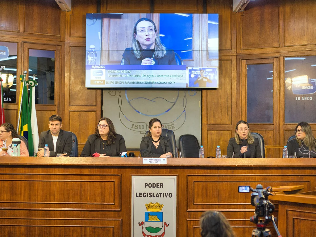 Secretária da Fazenda apresenta relatório e ações para equilíbrio das contas de Bagé