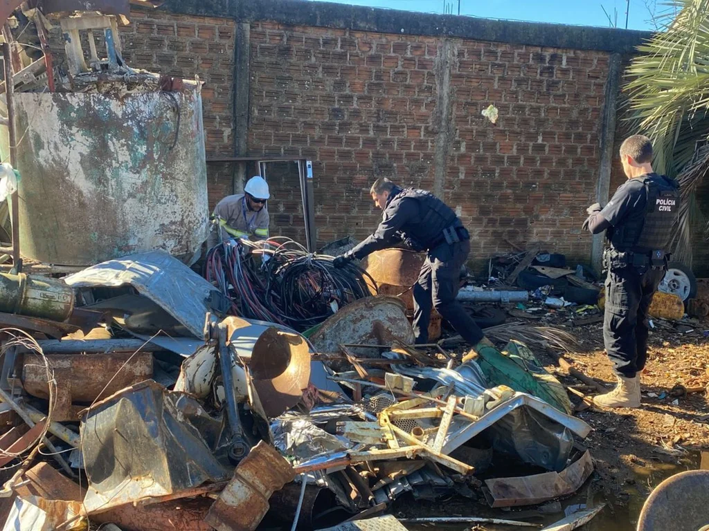 Operação Megawatt combate furto de cabos