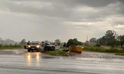 PRF prende homem com cocaína em baú de tele-entrega