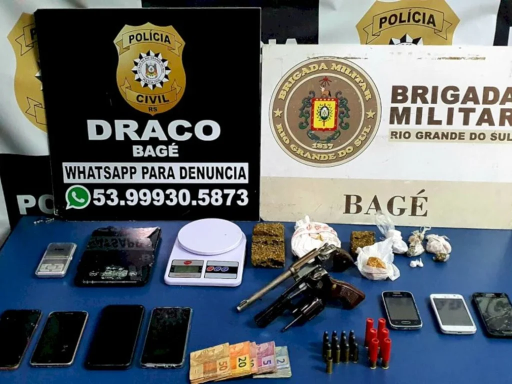 Prisão em flagrante por tráfico de drogas