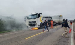 PRF prende homem com cocaína em baú de tele-entrega