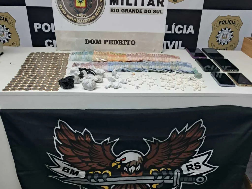 Trio de traficantes é preso em Dom Pedrito
