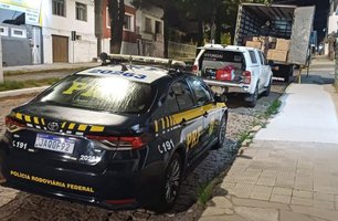 Cinco são presos após PRF apreender carga milionária na BR-293